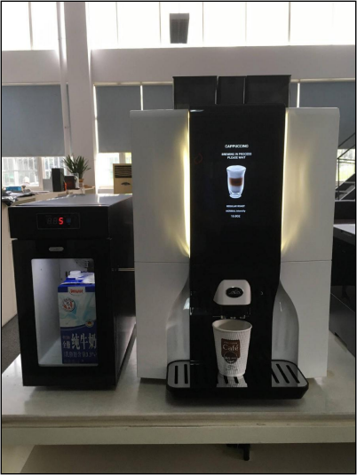 coffee bean machine with grinder